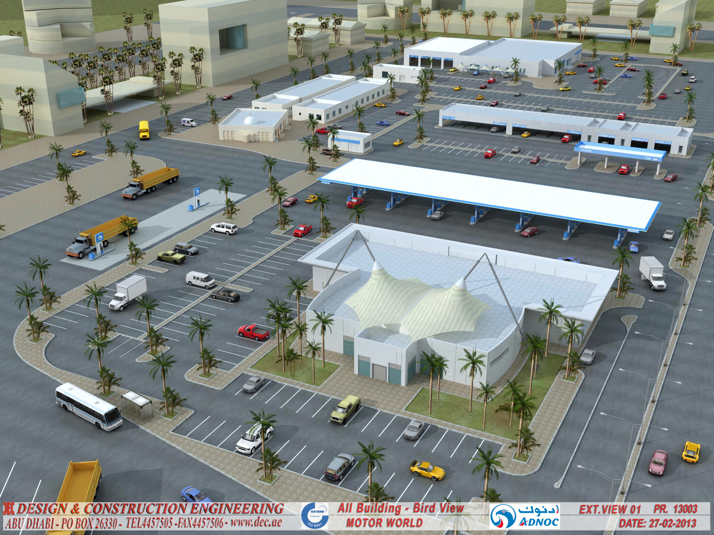 12 Service Stations in Abu Dhabi