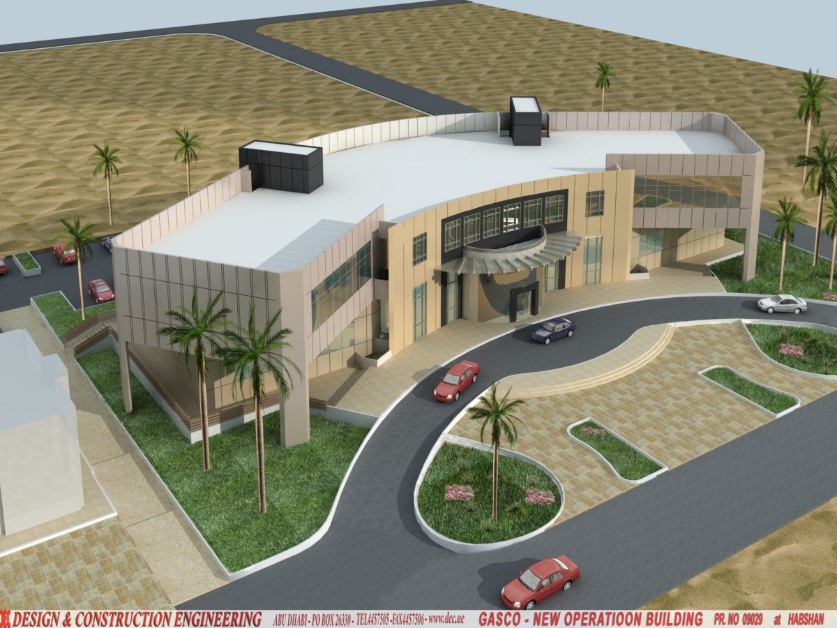 Operations Building for GASCO in Habshan – Design & Construction